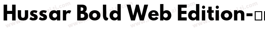 Hussar Bold Web Edition字体转换